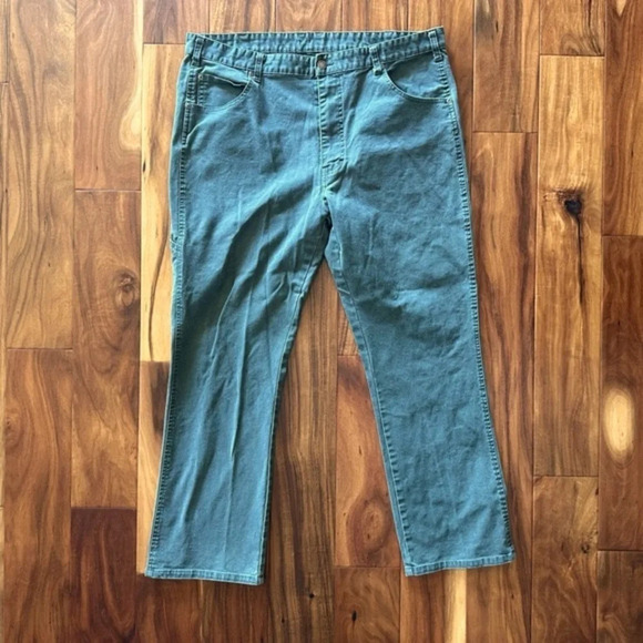 Dickies Army Green Straight Leg Pants size 38x30 - Picture 1 of 3